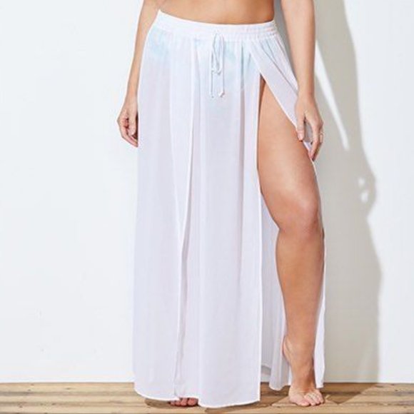 Swimsuits For All Other - Swimsuits For All Tilt A Whirl Maxi Coverup Skirt